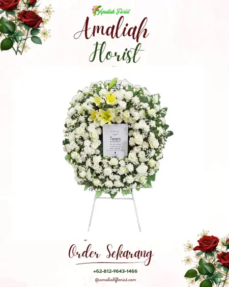 Krans Bunga Duka Rata Agung